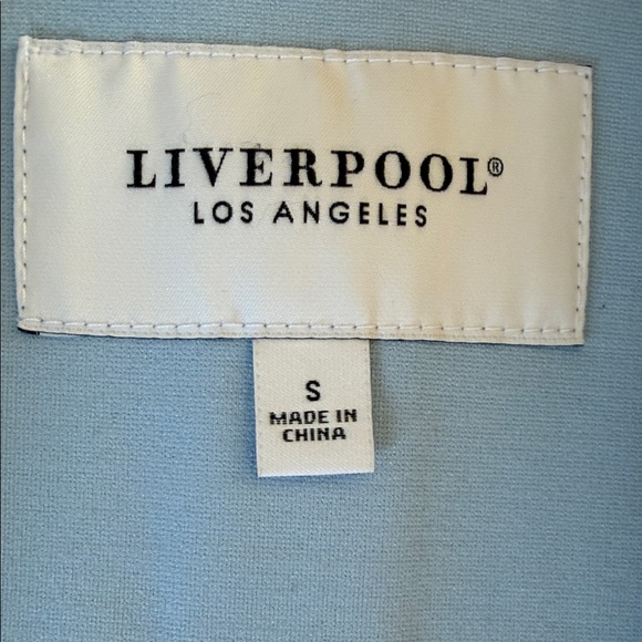 Liverpool Sky Blue Women's Blazer sz S - Picture 4 of 15